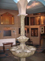 Drinking Fountain and Wash Basins